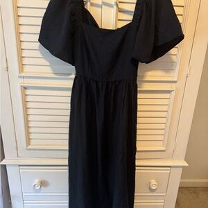 New with tags A New Day Elegant Black Puff Sleeve Dress Small